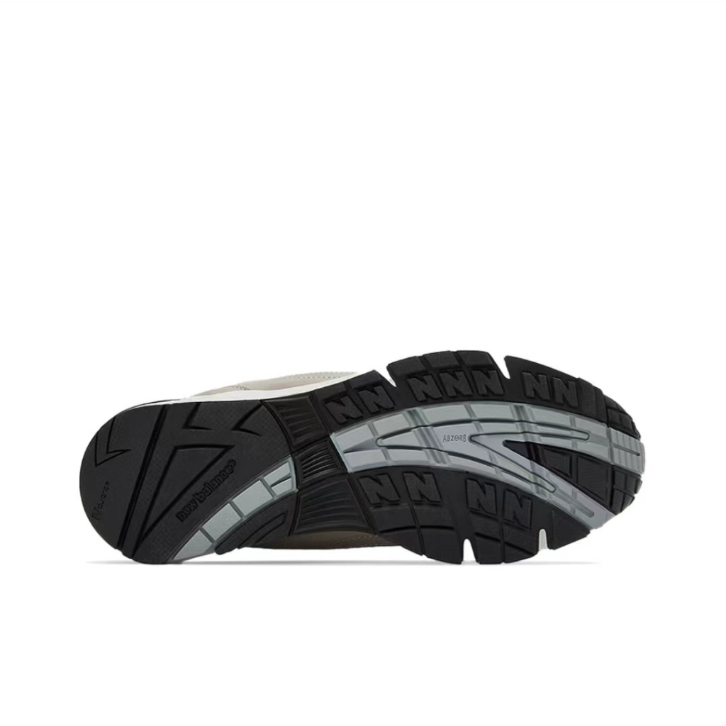 ของแท้-100-new-balance-nb-991-พื้นรองเท้าสวมทนระบายอากาศดูดซับแรงกระแทกรองเท้าวิ่งผู้ชายสีเบจ