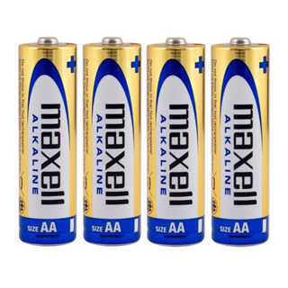 ถ่าน Maxell alkaline ขนาดAA/AAA 1.5V ของแท้ ไฟแรงการใช้งานยาวนาน