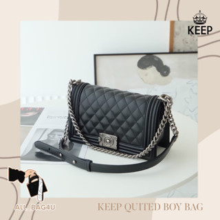 🛍️รับหิ้วของแท้จากSHOP🛍️ สินค้าขายดี กระเป๋าสะพายข้าง KEEP BAG รุ่น Quited Boy Bag