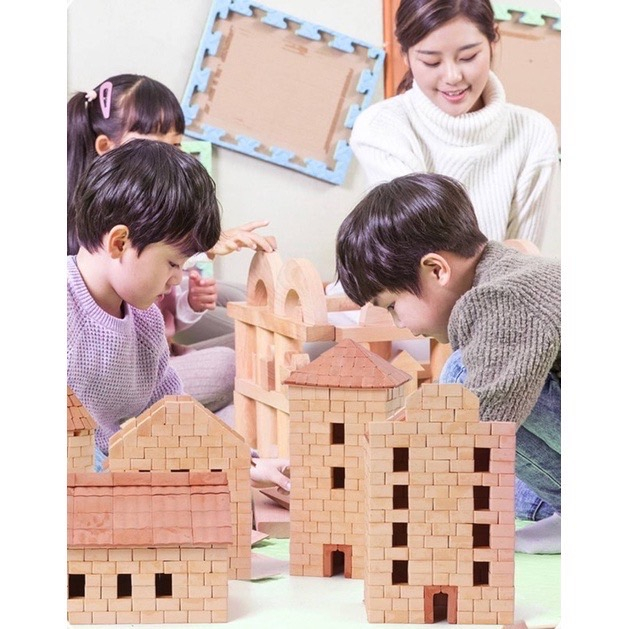 ของเล่นชุดก่อสร้าง-ของเล่นstem-ตัวต่ออิฐ-ของเล่นdiy-สร้างบ้านเด็ก-การสร้างบ้านdiyแบบจำลองสร้างบ้าน-ของเล่นเสริมพัฒนาการ
