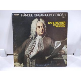 1LP Vinyl Records แผ่นเสียงไวนิล  HÄNDEL: ORGAN CONCERTOS.1 Op.4   (E2A1)