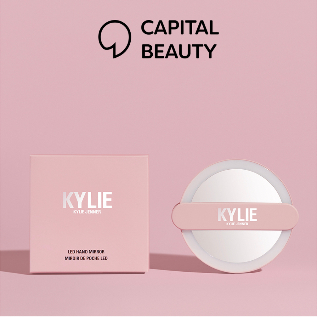 KYLE COSMETICS Kylie LED Mirror handheld + pocketsized กระจกพกพา