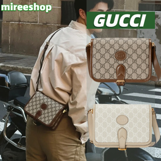 🍒กุชชี่ Gucci กระเป๋า Mini Shoulder Bag With Interlocking G