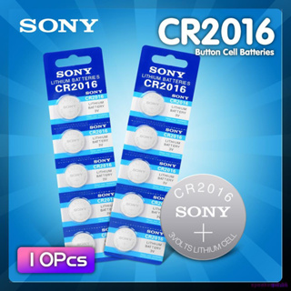 Sony CR 2016 3V แบตเตอรี่ลิเธียมเซลล์แบบเหรียญ DL2016 KCR2016 CR2016 LM2016 BR2016 ความหนาแน่นพลังงานสูง