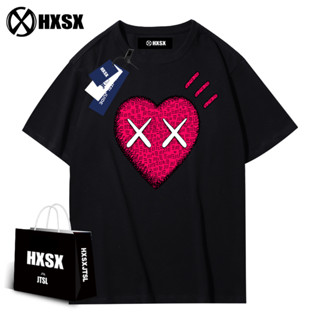 เสื้อยืดแขนสั้นลําลอง ผ้าฝ้าย ทรงหลวม พิมพ์ลาย NY แฟชั่นฤดูร้อน สําหรับผู้ชาย และคู่รัก