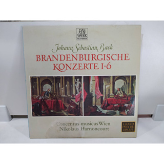 2LP Vinyl Records แผ่นเสียงไวนิล Johann Sebastian Bach BRANDENBURGISCHE KONZERTE I-6   (E2E53)