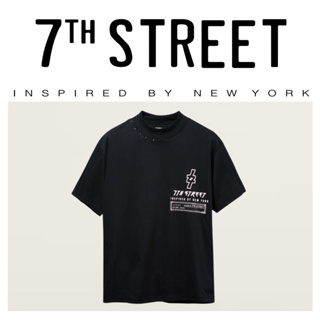 7th Street เสื้อยืดแบบโอเวอไซส์  (Oversize) รุ่น OD-SHD002