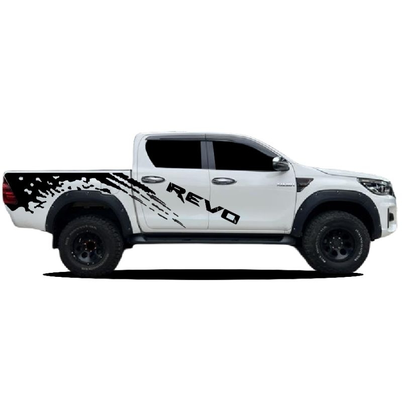 สติกเกอร์แต่งรถกระบะ-revo-สติกเกอร์ลายโคลนสาด-toyota-revo-ลายแต่งรถรีโว่