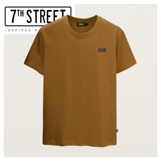 7th Street เสื้อยืด โลโก้ยาง รุ่น RLG015 โลโก้ยาง