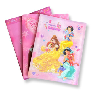 แฟ้มโฮลเดอร์ A4 พร้อมไส้ 10 แผ่น แฟ้มโชว์เอกสารลายดิสนี่ย์ Disney งานลิขสิทธิ์แท้ แบบเพิ่มไส้ได้ ปก PP วัสดุอย่างดี