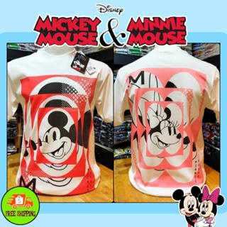 เสื้อDisney ลาย Mickey mouse สีขาว (MKX-032)