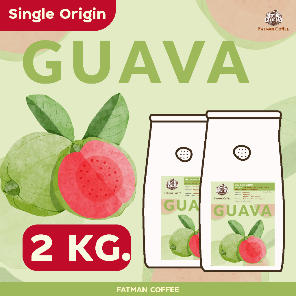 ราคาส่ง-1-3-kg-เมล็ดกาแฟ-น่าน-pink-guava-thailand