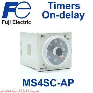 MS4SC Fuji Electric TIMER MS4SC-AP TIMER ไทม์เมอร์รีเลย์ TIMER MS4SC-AP TIMER Fuji Electric