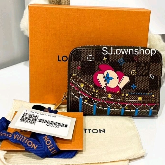 แท้100 DC20 Louis vuitton vivienne christmas collection wallet กระเป๋า