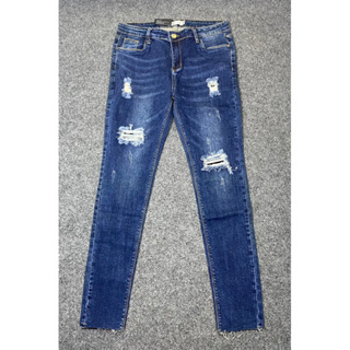 Niyom Jeans : กางเกงยีนส์ ทรงสกินนี่ ของผู้หญิงแท้ป้ายห้อย