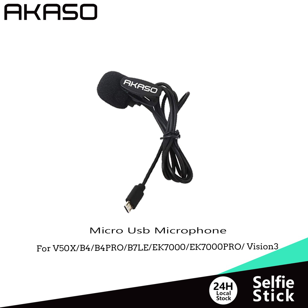 ไมโครโฟนภายนอก-akaso-สำหรับกล้อง-action-camera