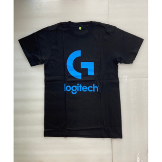 เสื้อยืด Logitech t-shirt logo(G)ไซส์ M