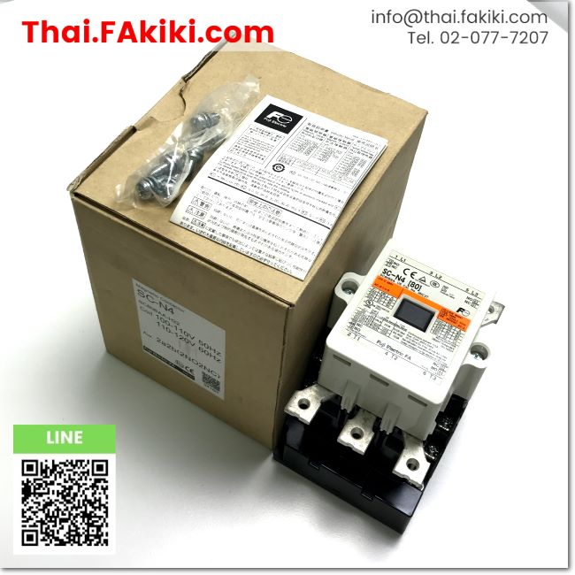 พร้อมส่ง, (A)Unused, SC-N4 Electromagnetic Contactor, สเปค AC100-110V ...