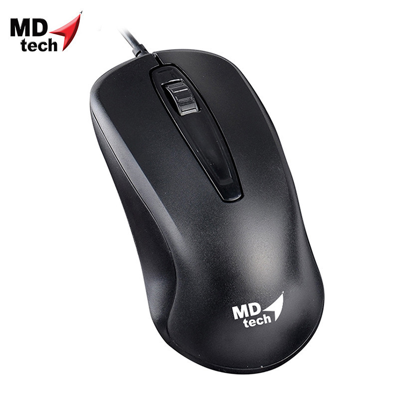 USB Optecal Mouse MD tech รุ่น MD-67 Black | Shopee Thailand