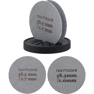 Normcore 2 Packs 58.5mm Puck Screen with Stand (1.7 mm, 1.0 mm) แผ่นช่วยกระจายน้ำ Normcore