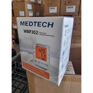 เครื่องวัดความดันยี่ห้อ Medtech รุ่นWBP302เชื่อมต่อข้อมูลบลูทูธ เข้ามือถือได้ทั้งios&amp;anroid