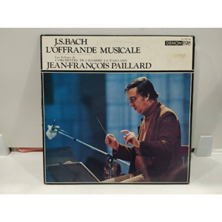 1LP Vinyl Records แผ่นเสียงไวนิล  J.S.BACH LOFFRANDE MUSICALE   (E8C7)