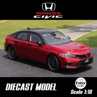 โมเดลรถเหล็ก​ ลิขสิทธิ์​แท้ 2023 Honda​ Civic FE Scale 1/18 ยาว 25cm