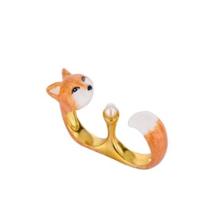 FAIRY TALTES - Ring FOX Winter In The Wild แหวนสุนัขจิ้งจอกสองนิ้ว