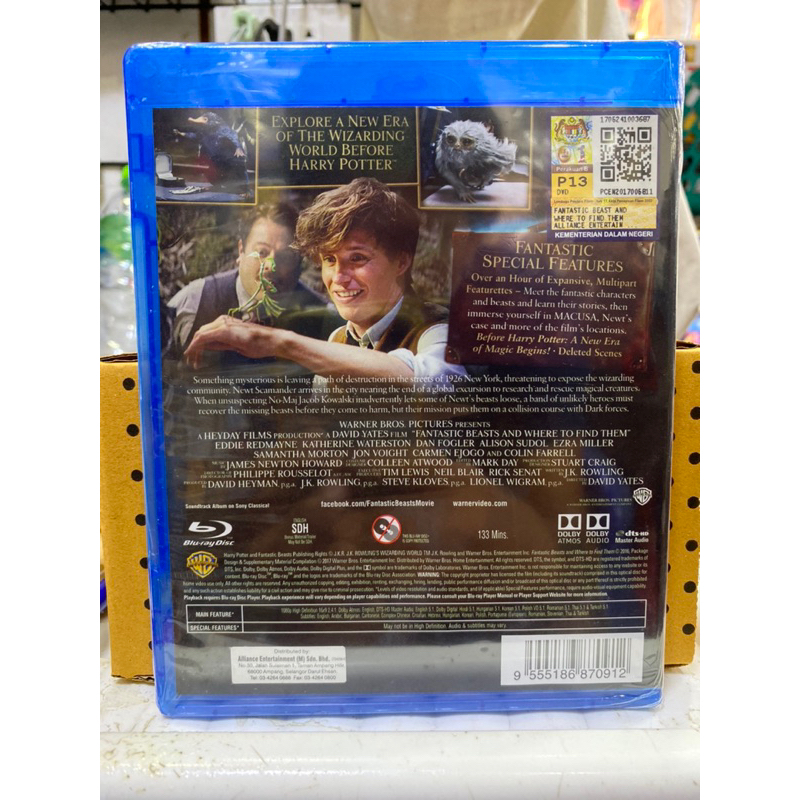 blu-ray-มือ1-fantastic-beasts-and-where-to-find-them