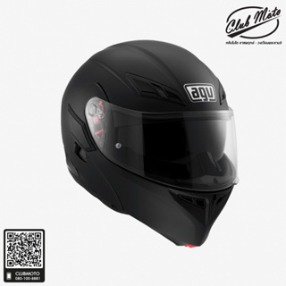 ️️หมวกกันน็อค AGV COMPACT MONO BLACK ใหม่มาตรฐาน มอก.(Size:S)