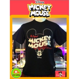 เสื้อDisney ลาย Mickey mouse สีดำ (MK-028)