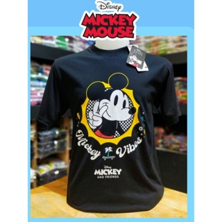 เสื้อDisney ลาย Mickey mouse สีดำ (MK-038)