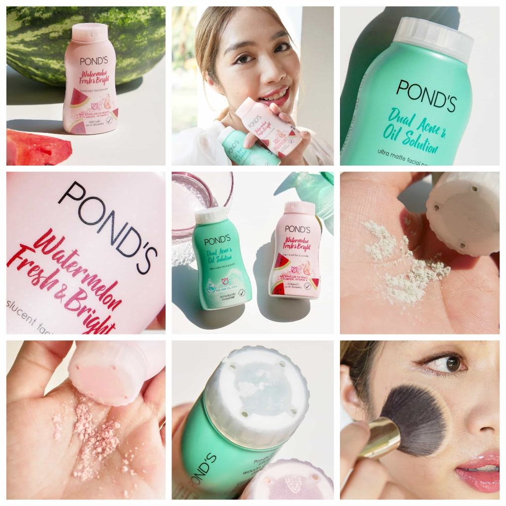 ponds-oil-control-amp-anti-acne-translucent-powder-50g-สีเขียว-bellezzamart