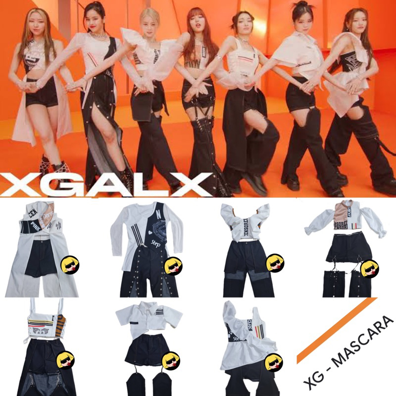 babygaga-xg-xgalx-mascara-ชุดเต้น-ชุดโคฟ-ชุดโคฟเวอร์-รับตัดชุด-dance-outfit-kpop-ชุดเคป๊อป-เคป๊อป