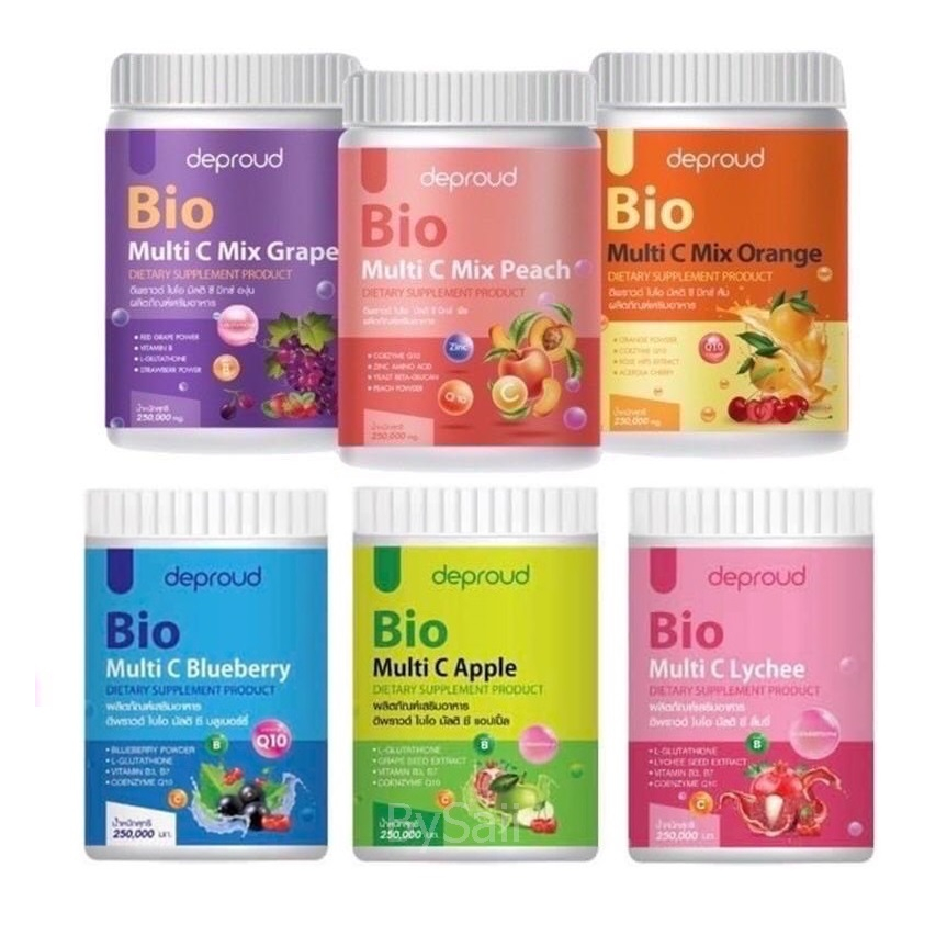 (1กระปุก) วิตซีถัง Bio Multi C Mix มี 6 รสให้เลือก | Shopee Thailand