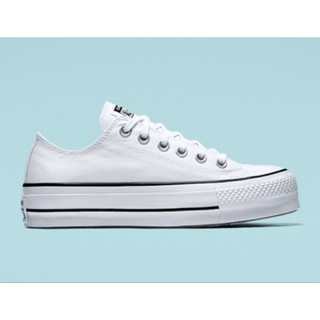 รองเท้าผ้าใบคอนเวิร์ส CONVERSE ALL STAR CTAS LIFT OX WHITE