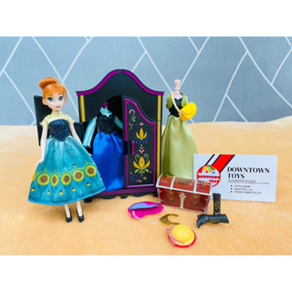 เจ้าหญิง Frozen Classic Doll Disney Frozen ดีสนีย์ โฟรเซ่น แอนนา พร้อมชุด และ เฟอร์นิเจอร์ ของแท้100%