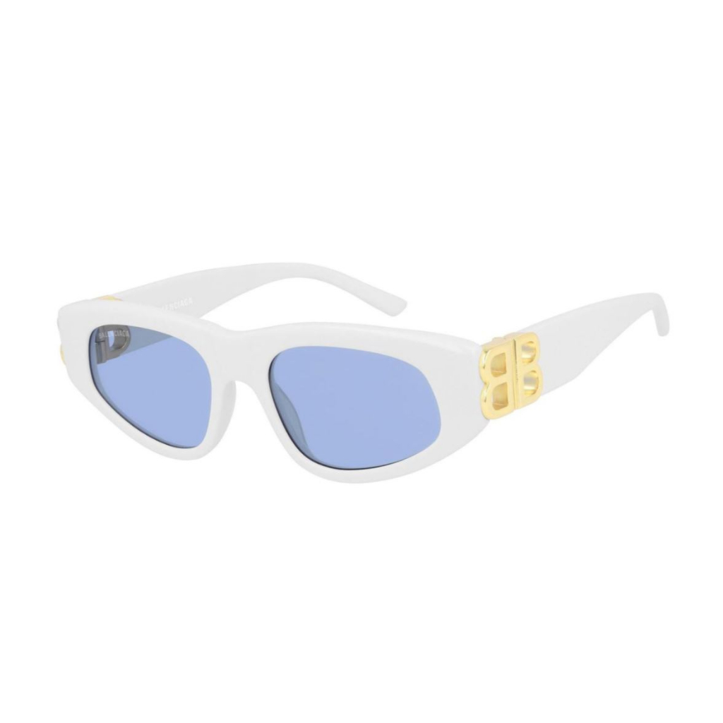 แว่นกันแดด-balenciaga-รุ่น-bb0095s-004-size-53-mm-white-gold-light-blue