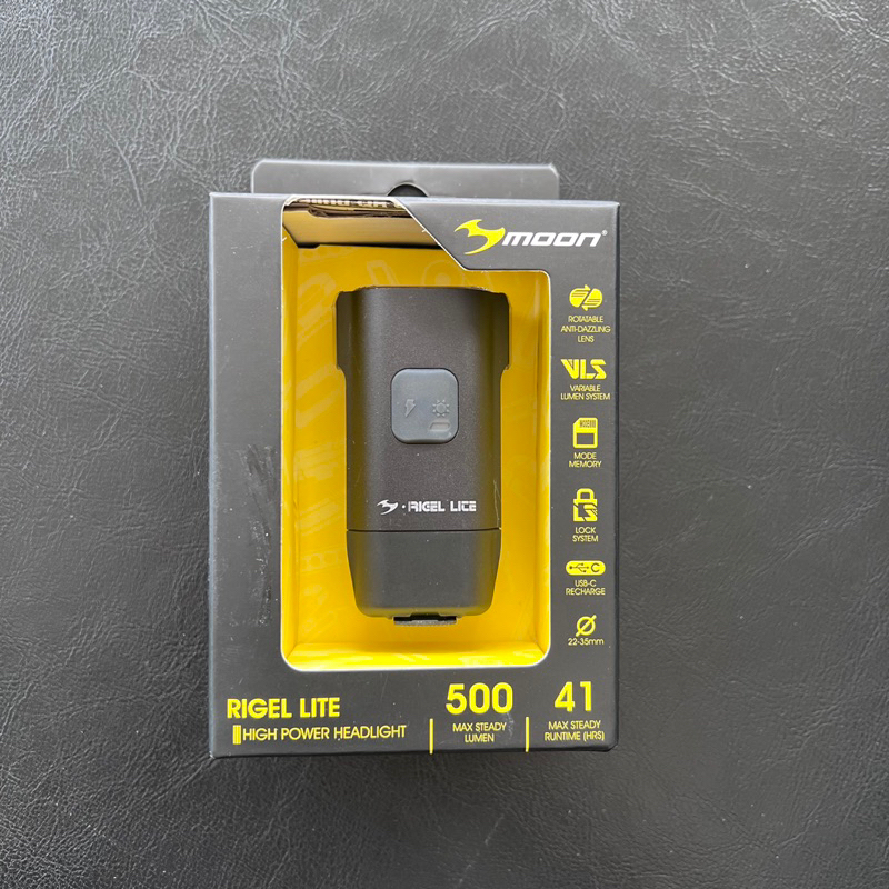 ไฟหน้าจักรยาน Moon RIGEL LITE 500 LUMENS | Shopee Thailand