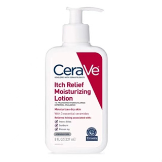 ❤❤❤ของแท้%,CeraVe Itch Relief Moisturizing Lotion，มอยเจอร์ไรเซอร์บํารุงผิวกาย