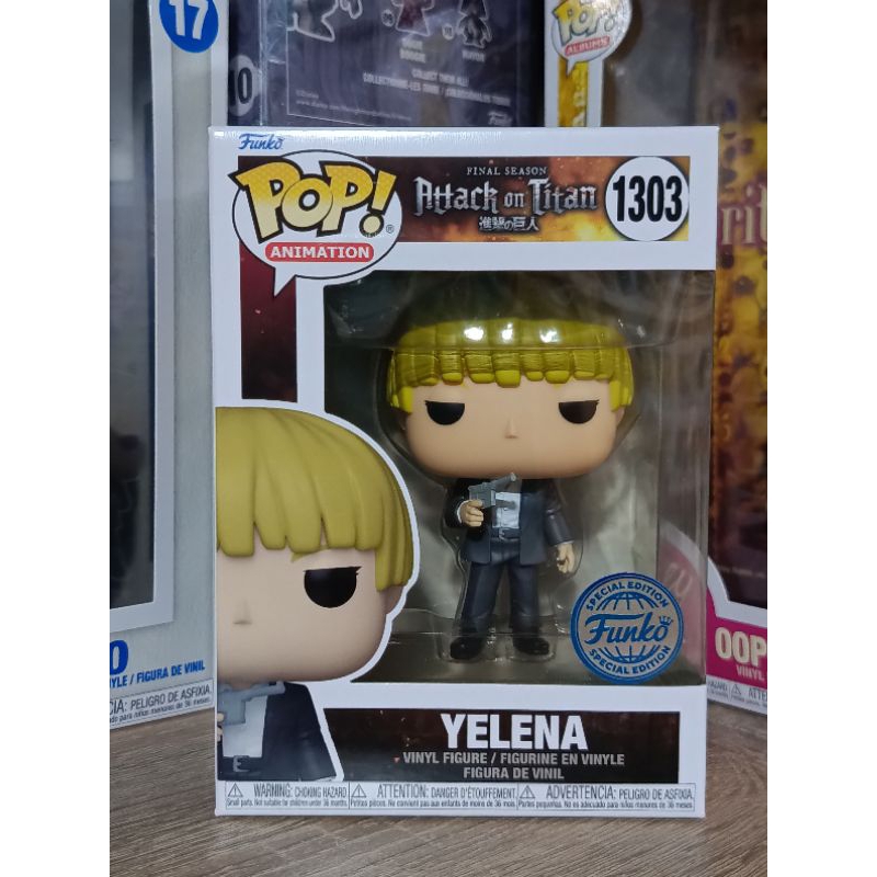 Figurine Funko Pop Attack On Titan - Yelena Final Season Exclusive - Collection Anime - 11