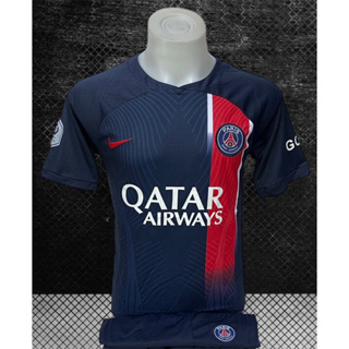 ชุดบอลผู้ชายทีมปารีสใหม่2023/2024 ได้เสื้อ+กางเกง
