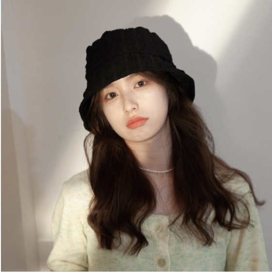 ab001-หมวกกันแดด-แฟชั่นสไตล์เกาหลี-ดีไซน์น่ารัก-หมวกทรงบักเก็ต