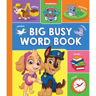 PAW Patrol Big, Busy Word Book: Learn new words in this busy picture book! Hardcover – Picture Book