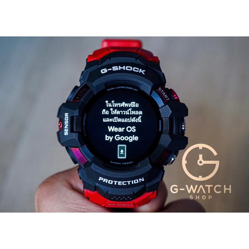 สีดำสายแดง-casio-g-shock-gsw-h1000-1a4-gsw-h1000-1d-gsw-h1000-1a-gsw-h1000