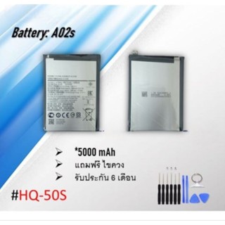 Battery: A02s แบตเตอรี่เอ02เอส/a02s/A02s/แบตเตอรี่โทรศัพท์มือถือรับประกัน 6 เดือน***สินค้าพร้อมส่ง***