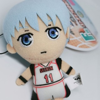 ตุ๊กตาคุโรโกะ​ อนิเมะ​ Kuroko no Basket ของสะสม ลิขสิทธิ์​แท้​ ป้ายห้อย