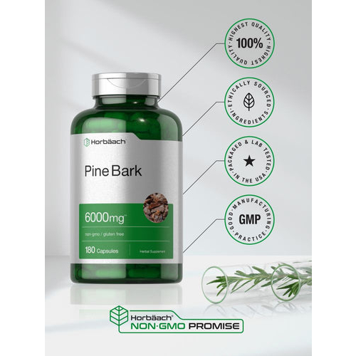 horbaach-pine-bark-extract-6000-mg-180-capsules-no-3119-ยอดขายอันดับ-1