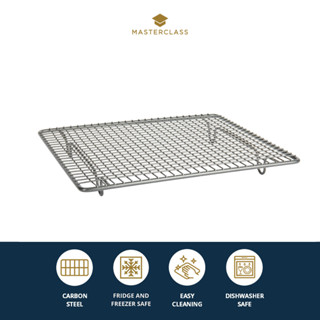 MasterClass Non-Stick Coated Cake Cooling Rack Robust Carbon Steel (23x26cm) ถาดลดอุณหภูมิ