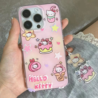 🔥จัดส่งจากไทยภายใน 24 ช.ม🔥เคสไอโฟน 14 Pro Max เคส for 11 12 13 Pro Max Kitty เคสพกพาสะดวก iPhone 13 Case เคสกันกระแทก